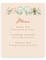 Little Sugar Plum Baby Shower Menu Signs