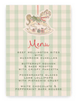 Toys and Joy Baby Shower Menu Signs