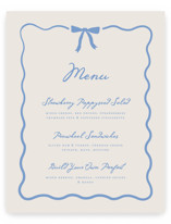 So Beary Cute Baby Shower Menu Signs