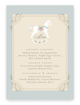 Le Cheval d’Enfance Baby Shower Menu Signs