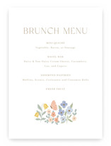 Spring Awakening Baby Shower Menu Signs