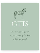 Baby Shower Party Signs