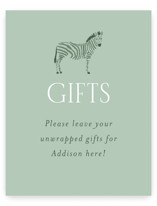 Baby Shower Party Signs