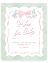 Little fleur Baby Shower Party Signs