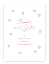 Little Sweetheart Baby Shower Party Signs