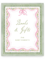 Baby in bloom Baby Shower Party Signs
