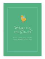 goose Baby Shower Party Signs