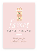 Gingerbread Village Baby Shower Party Signs