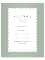 Baby Shower Bar Signs
