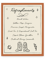 Baby Shower Bar Signs