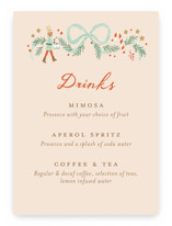 Little Sugar Plum Baby Shower Bar Signs