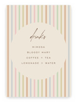 Polka Pop Baby Shower Bar Signs