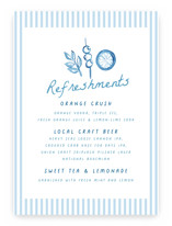 Coastal Baby Baby Shower Bar Signs