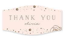 Gilded Vines Bridal Shower Favor Stickers