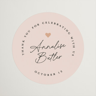 Let's Brunch Bridal Shower Favor Stickers