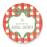 Bridal Shower Favor Stickers