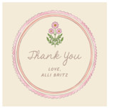 Botanical maximalism Bridal Shower Favor Stickers