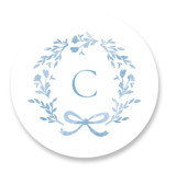 Emmaline Bridal Shower Favor Stickers