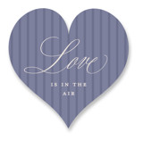 Elegant Moon Bridal Shower Favor Stickers