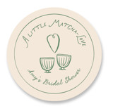 Perfect Matcha Bridal Shower Favor Stickers