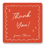 Party On! Bridal Shower Favor Stickers