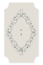 Floral Romance Bridal Shower Favor Stickers