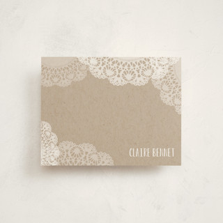 Doilies On Craft Business Stationery