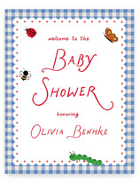 Love Bug Baby Shower Welcome Signs