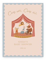 Little Circus Baby Shower Welcome Signs
