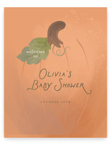 Pumpkin Patch Baby Shower Welcome Signs