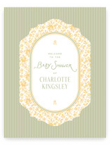Nostalgic Baby Shower Welcome Signs