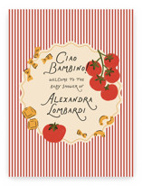 Pasta Sauce Baby Shower Welcome Signs