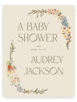 Whimsical Frame Baby Shower Welcome Signs