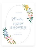 Sweetie Baby Shower Welcome Signs