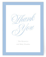 Bundle of Sweetness Flat Birth Announcements Thank You Cards