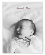 Peanut Flat Birth Announcements Thank You Cards