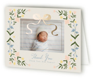 Garden Lullaby Dream Foil-Pressed Birth Announcement Thank You Cards 