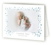 Shining Star Foil-Pressed Birth Announcement Thank You Cards 