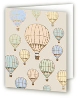 Freedom Foil-Pressed Birth Announcement Thank You Cards 