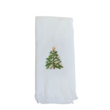 Holiday Tree Fingertip Towel Bath Towels