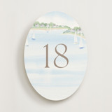 Bristol Aqua (set of 20) Boxed Table Numbers