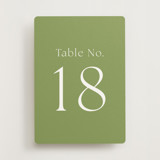 Perriand Moss (set of 20) Boxed Table Numbers