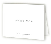Four Photos Birth Announcement Thank You Cards