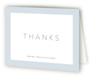 Quattro Birth Announcement Thank You Cards