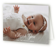 Sweet Beginning Birth Announcement Thank You Cards