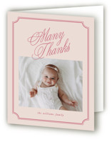 Sweet Marquee Birth Announcement Thank You Cards