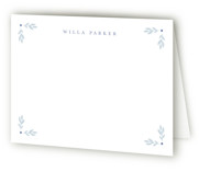 Sweet Sprigs Birth Announcement Thank You Cards