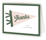 Pennant Birth Announcement Thank You Cards