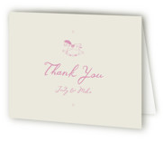 Baby Rocking Horse Birth Announcement Thank You Cards