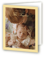 Goldie Birth Announcement Thank You Cards